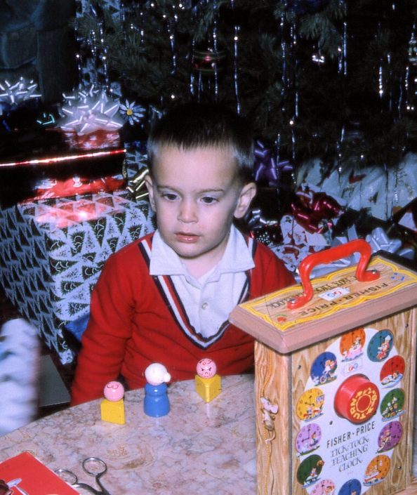 John in 1965, two years old.
